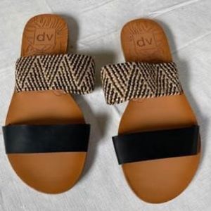 Dolce Vita sandals brown leather boho 7